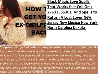 Couple Lost love spells caster +27633555301